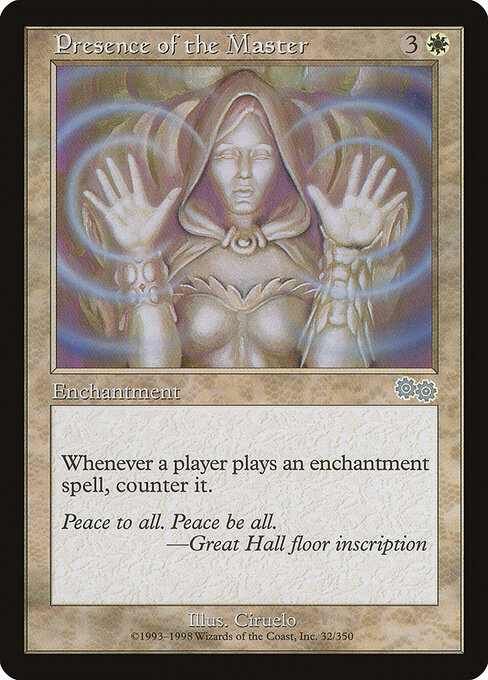 Presence of the Master - Urza's Saga Magic card