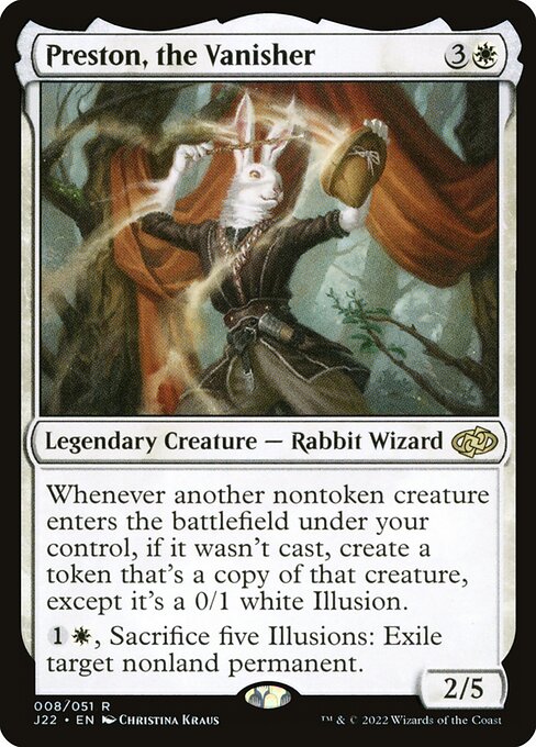 Preston, the Vanisher - Jumpstart 2022 Magic card