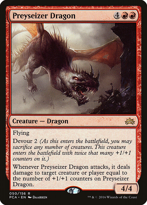 Preyseizer Dragon - Planechase Anthology Magic card