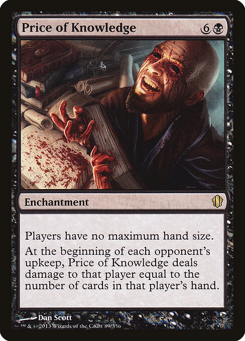 Price of Knowledge - Commander 2013 Magic card