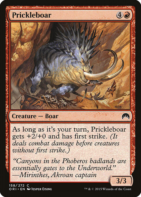 Prickleboar - Magic Origins Magic card