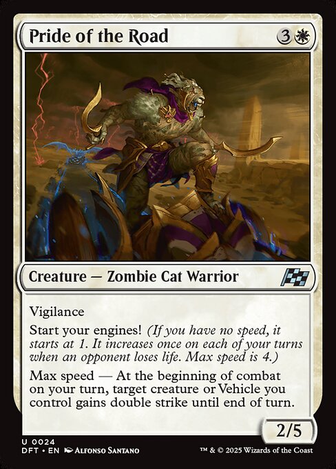 Pride of the Road - Aetherdrift Magic card