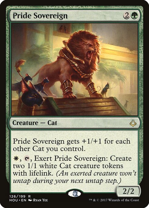 Pride Sovereign - Hour of Devastation Magic card