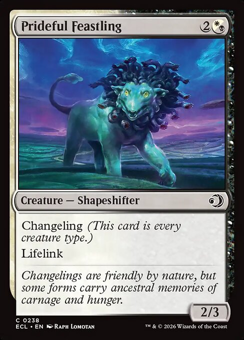 Prideful Feastling - Lorwyn Eclipsed Magic card