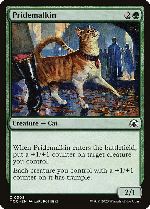 Pridemalkin - March of the Machine Commander Magic card