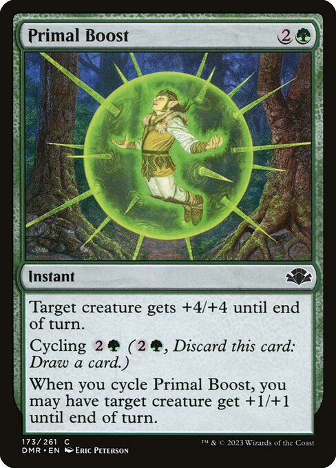 Primal Boost - Dominaria Remastered Magic card