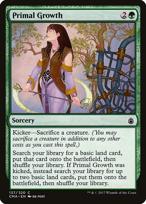 Primal Growth - Commander Anthology Magic card