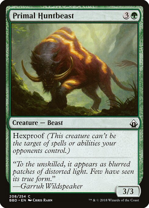 Primal Huntbeast - Battlebond Magic card