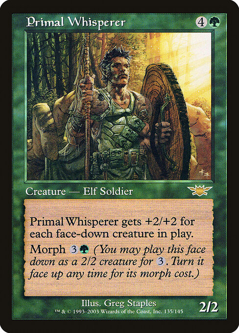 Primal Whisperer - Legions Magic card