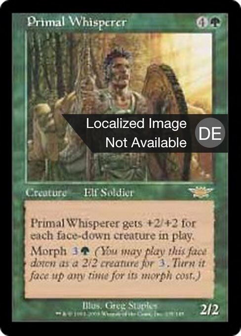 Urlautrauner (Primal Whisperer) - Legions (#135) - Illustrated by Greg Staples - Magic: The Gathering Card