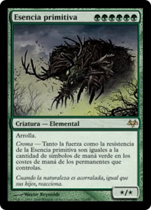 尊原初 (Primalcrux) - Eventide (#73) - Illustrated by Wayne Reynolds - Magic: The Gathering Card