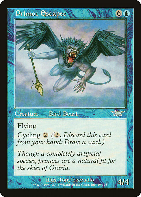 Primoc Escapee - Legions Magic card