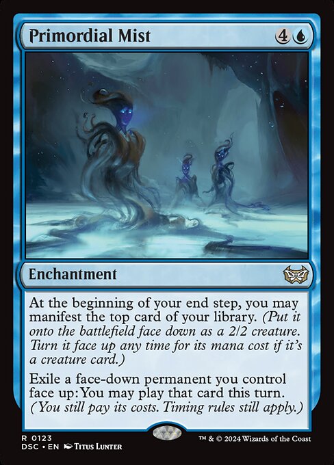 Primordial Mist - Duskmourn: House of Horror Commander Magic card