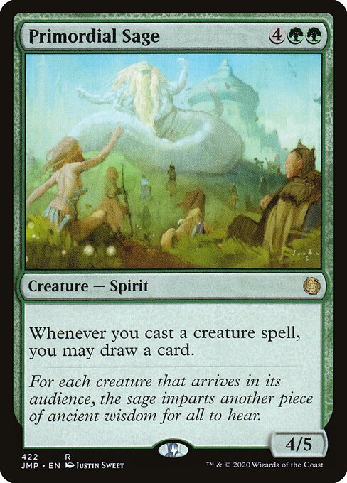 Primordial Sage - Jumpstart Magic card