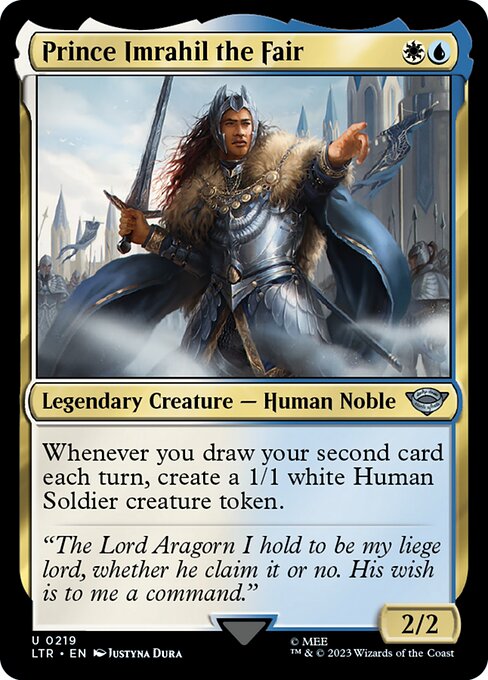 Prince Imrahil the Fair - The Lord of the Rings: Tales of Middle-earth Magic card