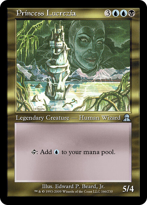 Princess Lucrezia - Masters Edition III (#166) - Illustrated by Edward P. Beard, Jr. - Magic: The Gathering Card