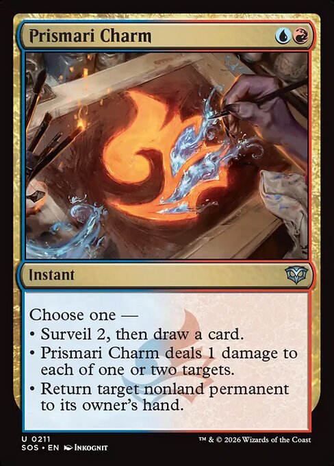 Prismari Charm - Secrets of Strixhaven Magic card