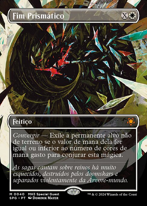 Fim Prismático (Prismatic Ending) - Special Guests (#40) - Illustrated by Dominik Mayer - Magic: The Gathering Card