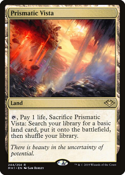Prismatic Vista - Modern Horizons Magic card