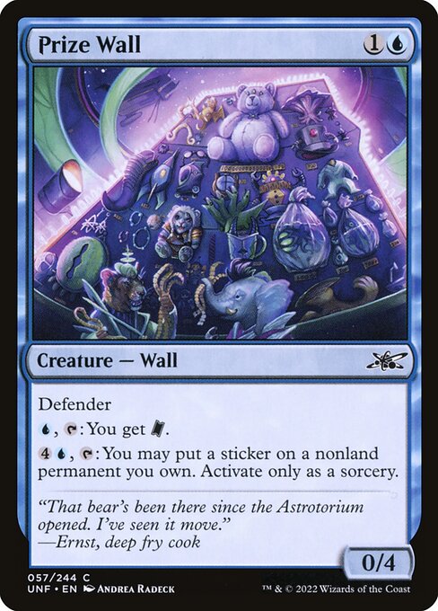 Prize Wall - Unfinity Magic card