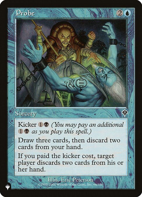 Probe - The List (#INV-66) - Illustrated by Eric Peterson - Magic: The Gathering Card