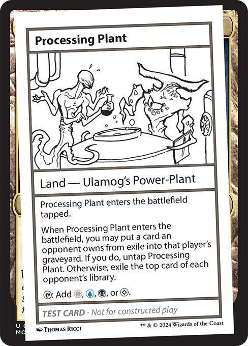Processing Plant - Mystery Booster 2 (#617) - Illustrated by Thomas Ricci - Magic: The Gathering Card