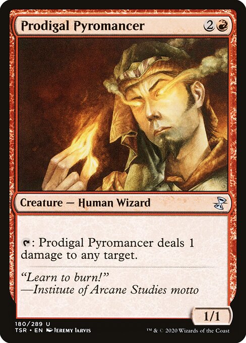 Prodigal Pyromancer - Time Spiral Remastered Magic card