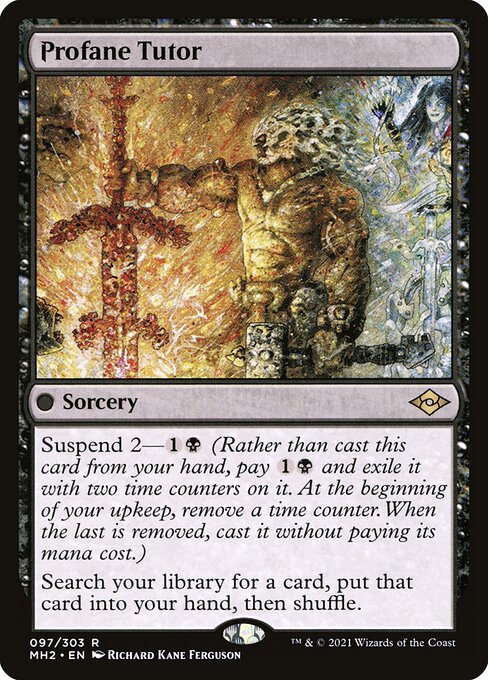 Profane Tutor - Modern Horizons 2 Magic card