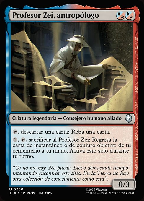 Professor Zei, Anthropologist