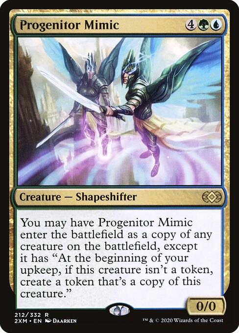 Progenitor Mimic - Double Masters Magic card