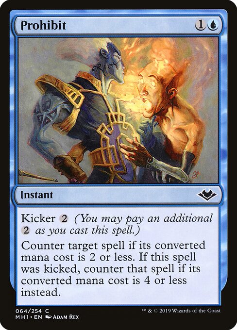 Prohibit - Modern Horizons Magic card