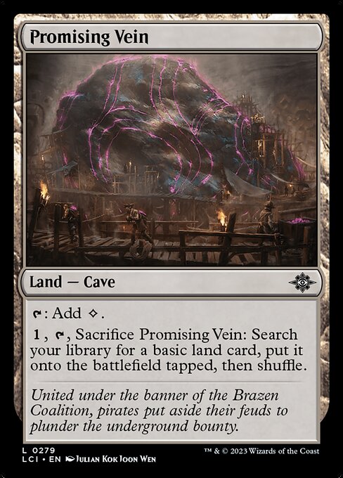 Promising Vein - The Lost Caverns of Ixalan Magic card