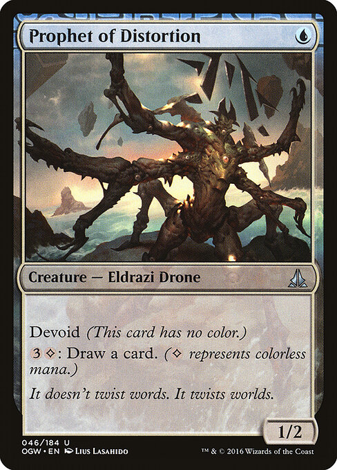 Prophet of Distortion - Oath of the Gatewatch Magic card