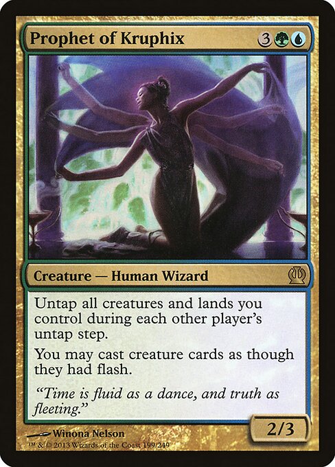 Prophet of Kruphix - Theros Magic card