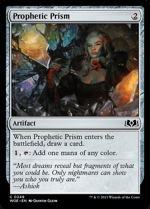 Prophetic Prism - Wilds of Eldraine Magic card