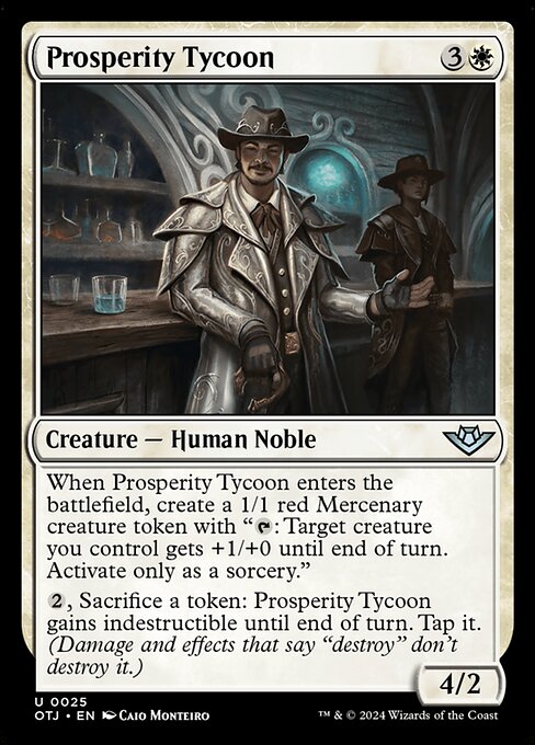 Prosperity Tycoon - Outlaws of Thunder Junction Magic card