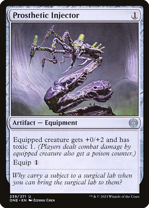 Prosthetic Injector - Phyrexia: All Will Be One Magic card