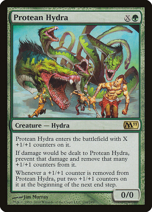 Protean Hydra - Magic 2011 Magic card