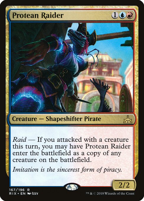 Protean Raider - Rivals of Ixalan Magic card