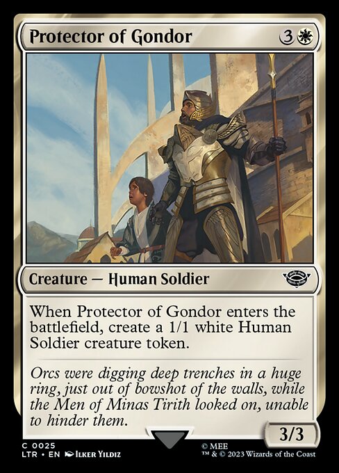 Protector of Gondor - The Lord of the Rings: Tales of Middle-earth Magic card