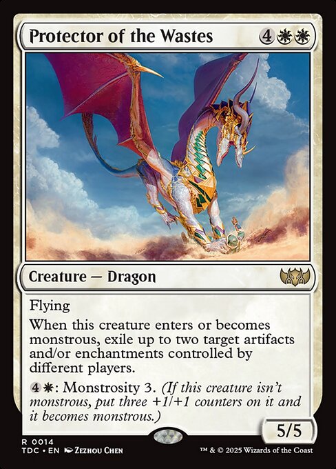 Protector of the Wastes - Tarkir: Dragonstorm Commander Magic card