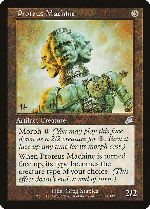 Proteus Machine - Scourge Magic card
