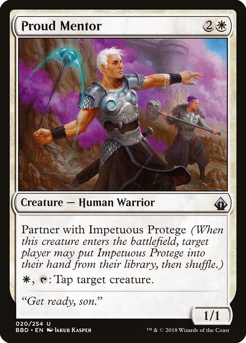 Proud Mentor - Battlebond Magic card
