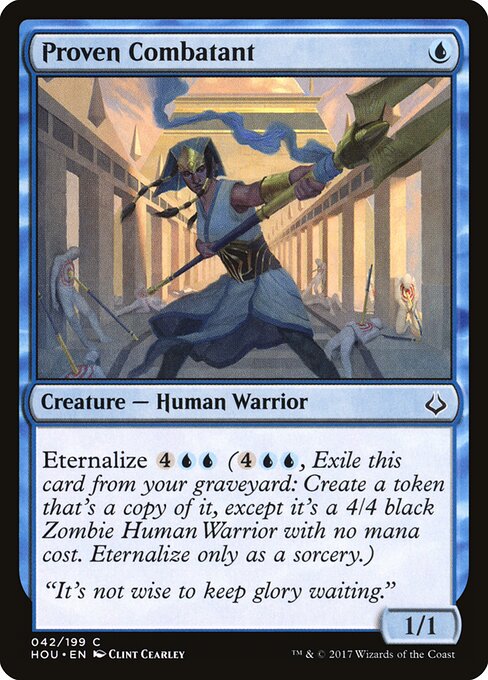 Proven Combatant - Hour of Devastation Magic card