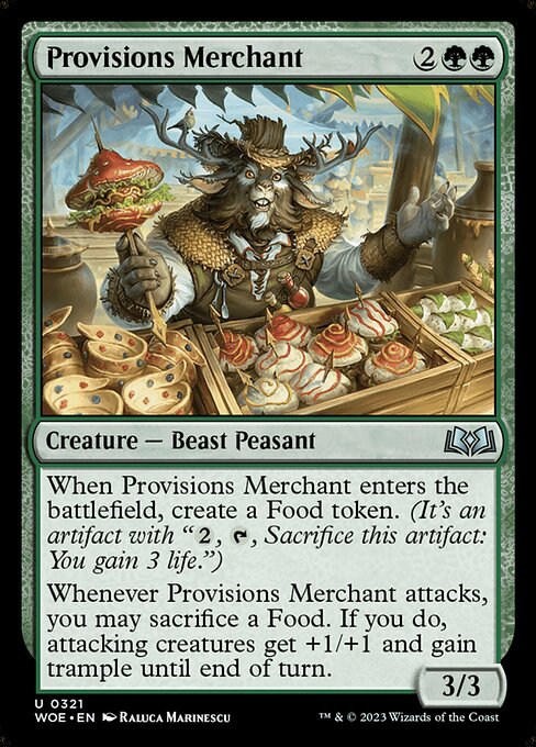 Provisions Merchant - Wilds of Eldraine Magic card