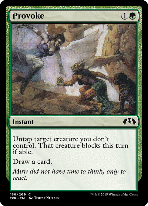 Provoke - Tempest Remastered Magic card