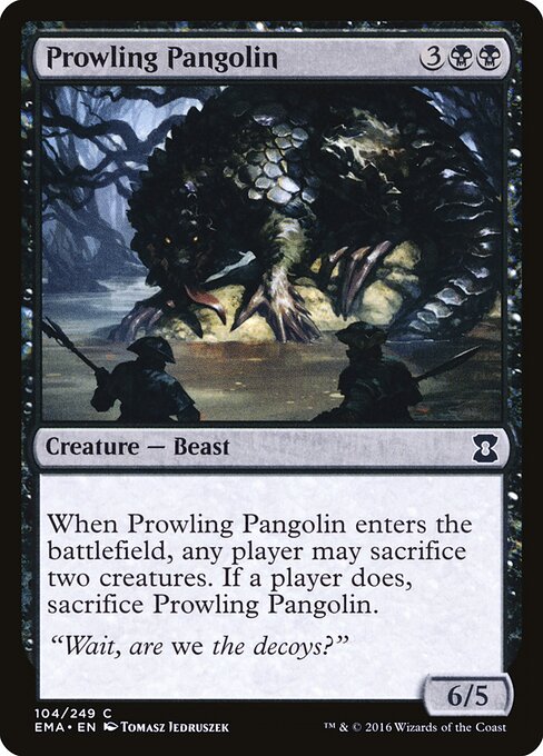 Prowling Pangolin - Eternal Masters Magic card