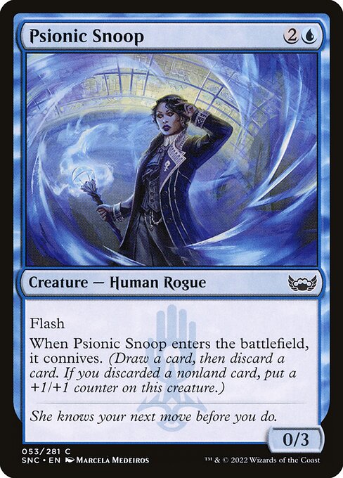 Psionic Snoop - Streets of New Capenna Magic card