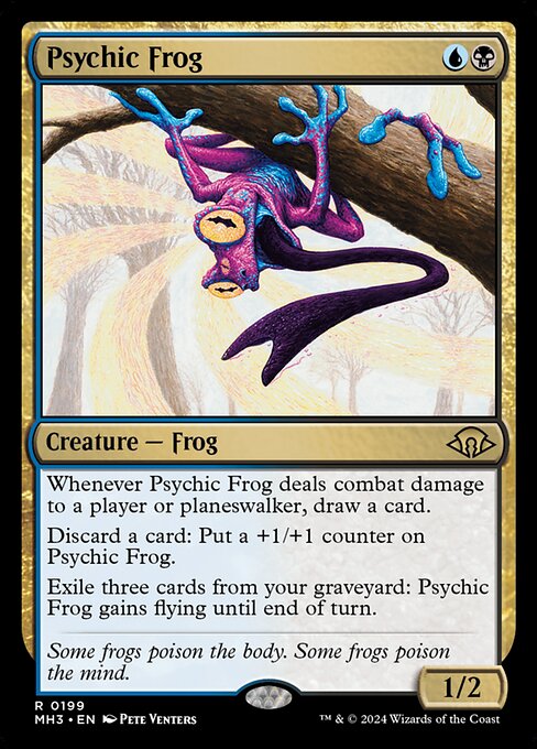 Psychic Frog - Modern Horizons 3 Magic card
