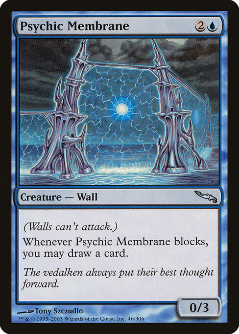 Psychic Membrane - Mirrodin Magic card